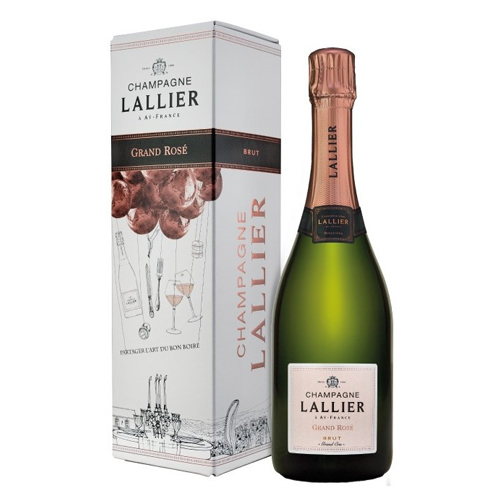 Rượu Champagne Lallier Grand Rose