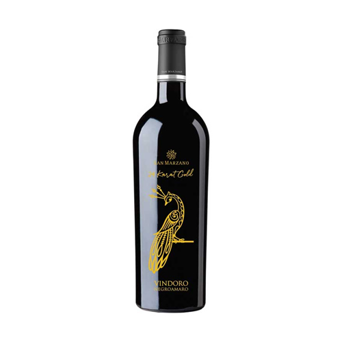 Rượu Vang Ý Con Công Vindoro 24 Karat Gold 