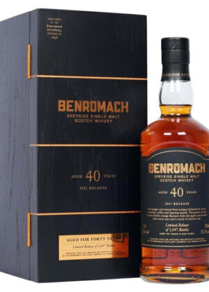 Rượu Whisky Benromach 40 Years Old 2021 Release