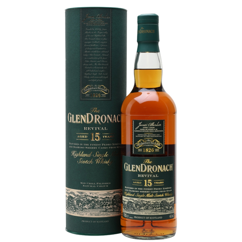 Rượu whisky single malt Glendronach 15 năm