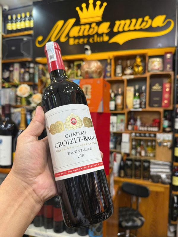 rượu vang đỏ château croizet-bages pauillac 2016 rượu vang đỏ château croizet-bages pauillac 2016