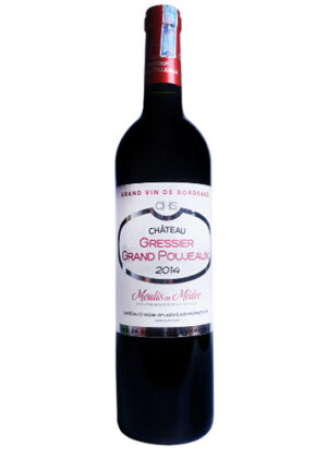 Rượu vang Pháp Chateau Gressier Grand Poujeaux 2014