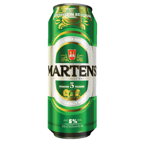 Bia Bỉ Martens Primium 5% lon 500ml