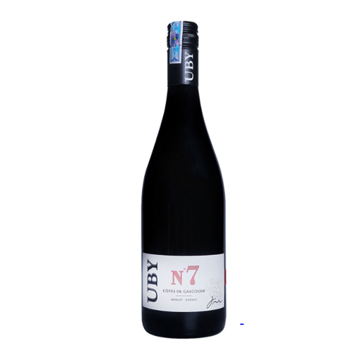 Rượu vang Pháp UBY NO 7 COTES DE GASCOGNE MERLOT TANNAT