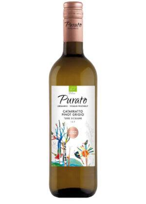 Rượu Vang Ý Purato, Catarratto Pinot Grigio "Organic", IGT Terre Sicilia