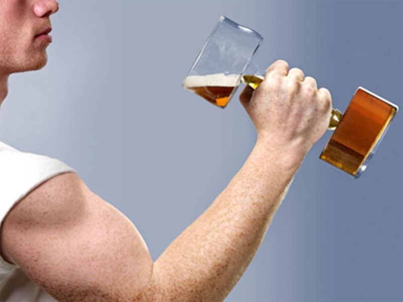 uống bia giúp tăng cơ bắp 