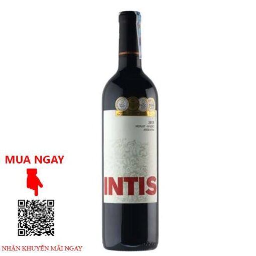 Rượu vang đỏ Argentina Finca Las Moras Intis Merlot
