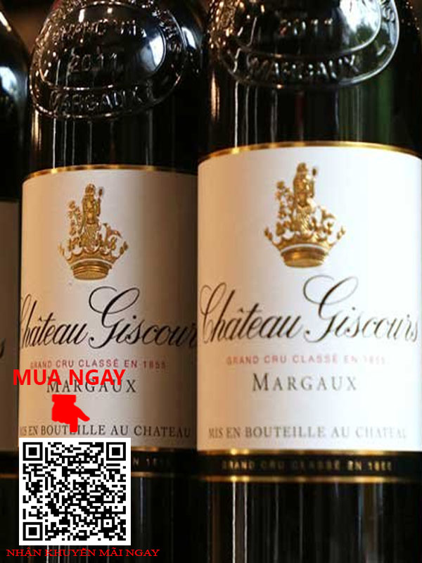 rượu vang chauteau giscours margaux grand cru classe 