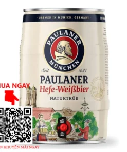 Bia bom paulaner hefe weissbier 5,5%