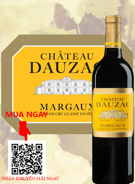 Rượu Vang Pháp Chateau Dauzac 2012