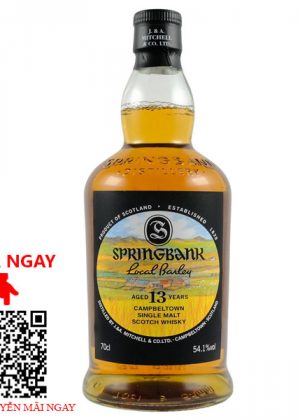 rượu whisky springbank 13 year old local barley