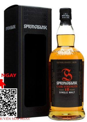 rượu whisky springbank 12 cask strength bot 2013