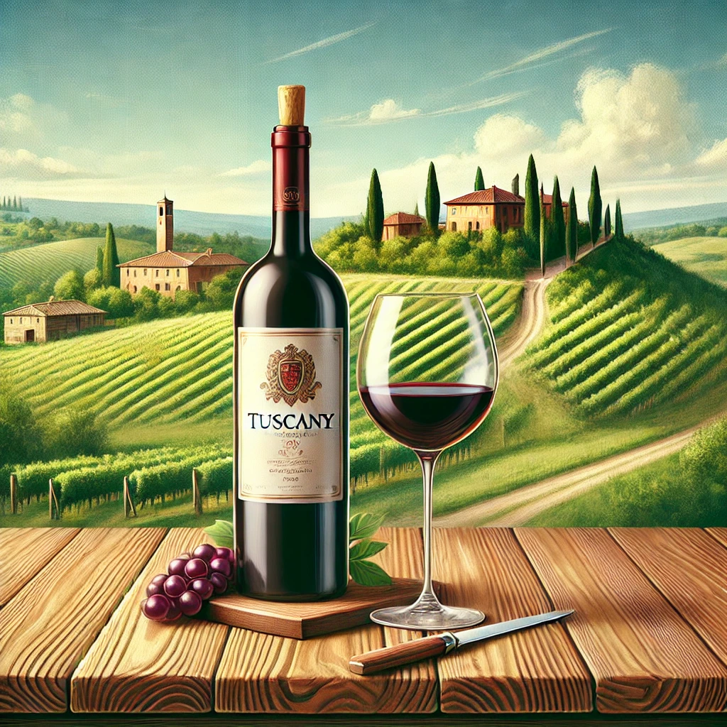 Rượu vang Tuscany