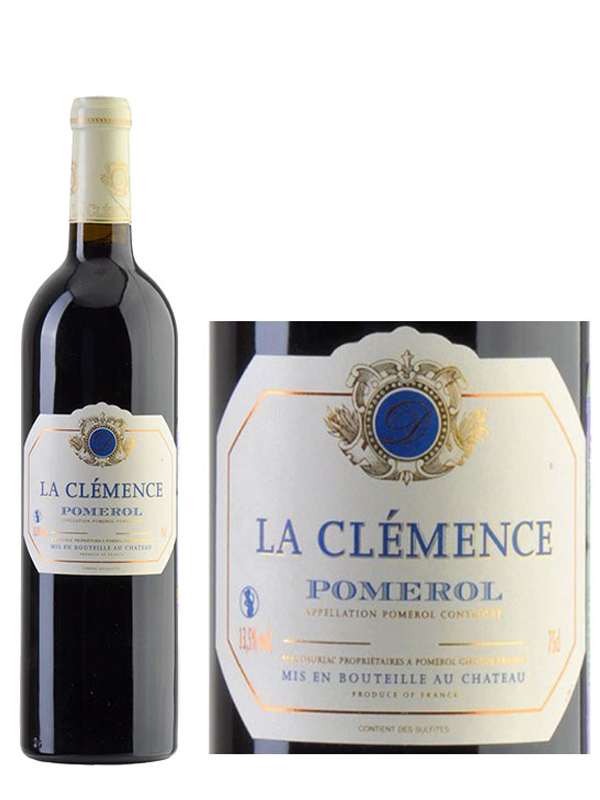 ruou vang chateau la clemence pomerol