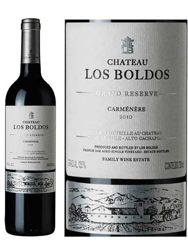 Rượu vang Château Los Boldos Grande Reserve Carmenere