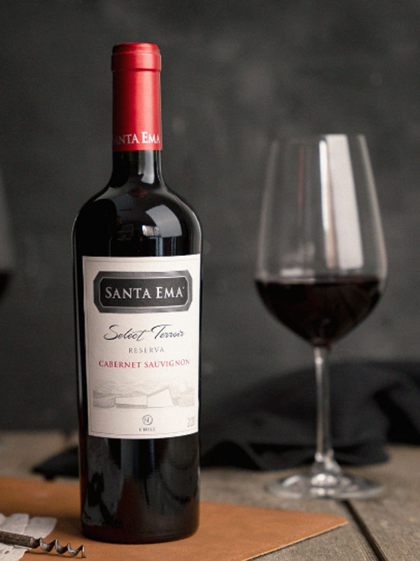 rượu vang chile santa ema reserva cabernet sauvignon