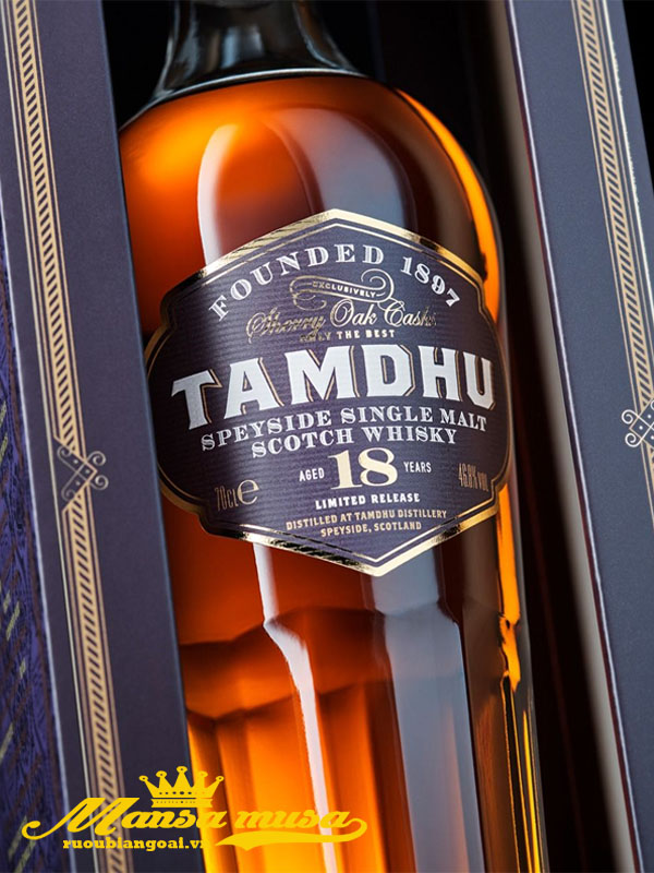 rượu whisky tamdhu 18y chai 700ml