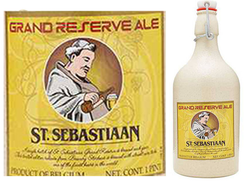 giảm giá đặc biệt cho chai bia sứ st. sebastiaan grand reserve ale! mua 1 tặng 1