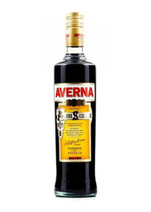 ruou liqueur y amaro avarna siciliano