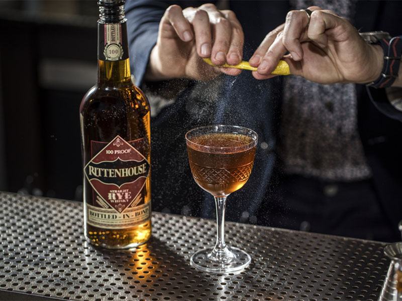 rượu whisky mỹ rittenhouse straight rye