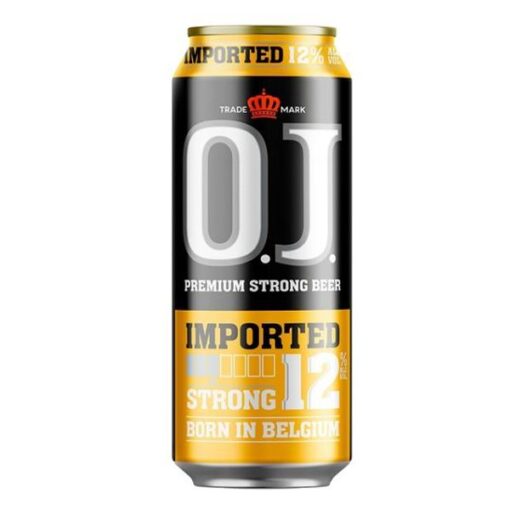 Bia OJ Strong Imported 12%