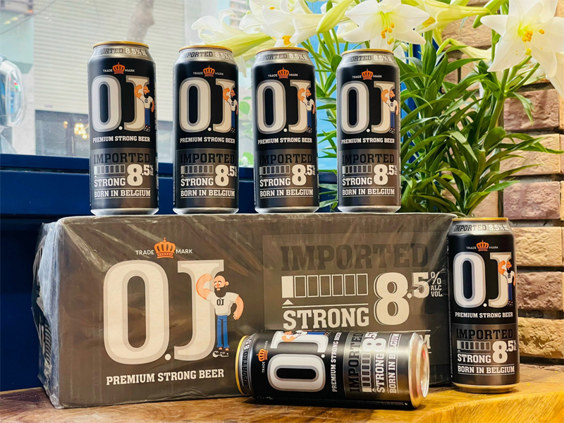 bia oj strong imported 8,5%