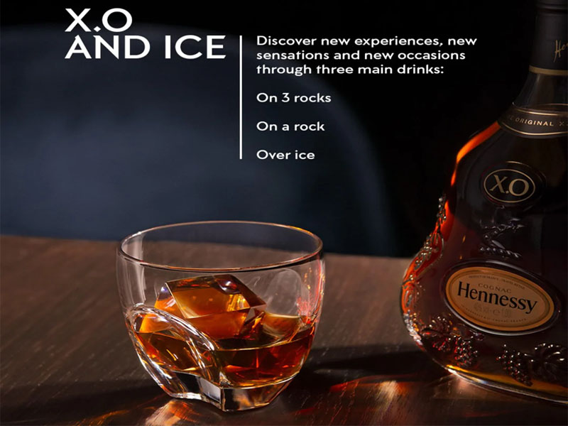 rượu hennessy x.o extra old cognac 700ml