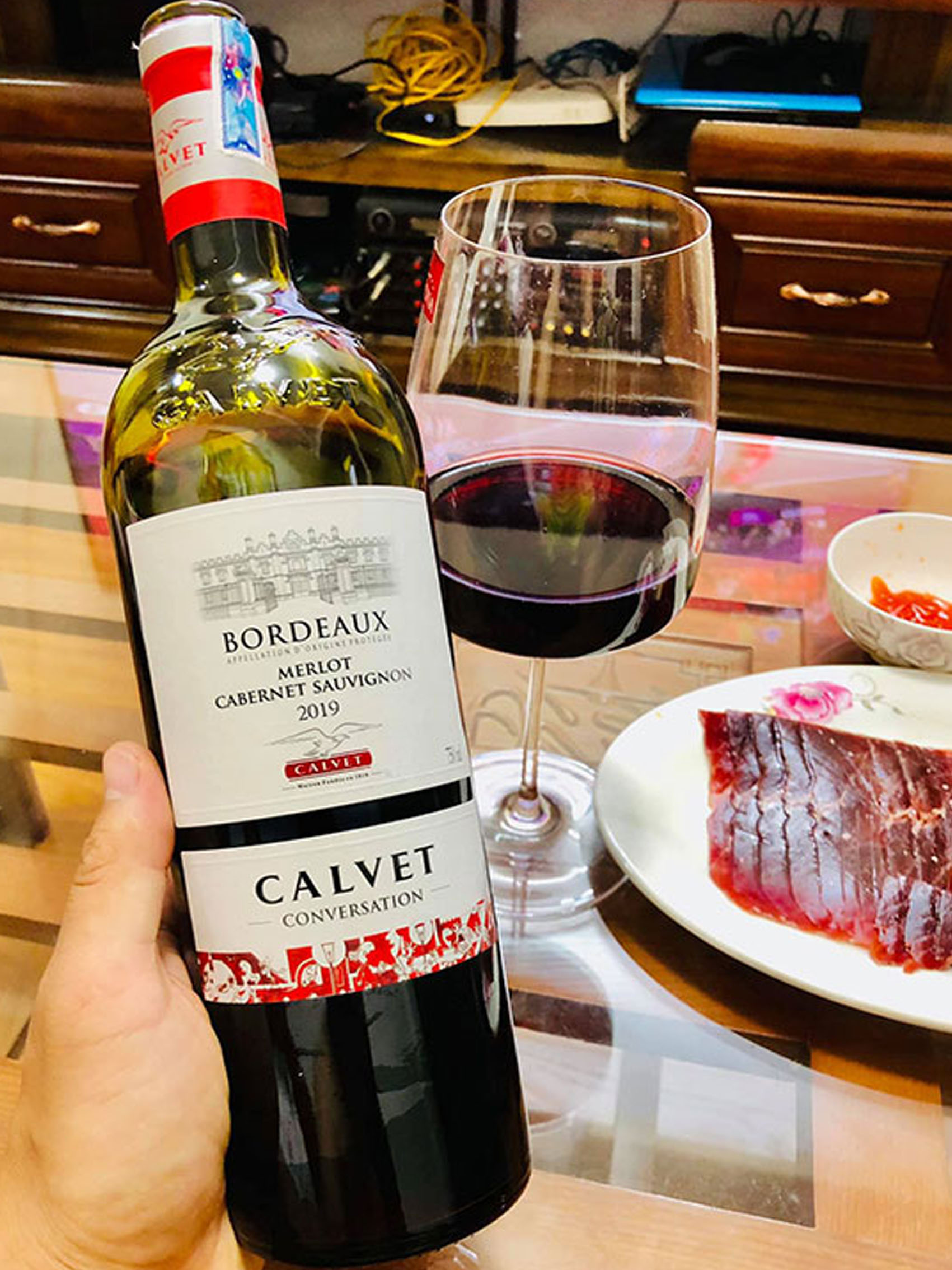 rượu vang calvet conversation bordeaux