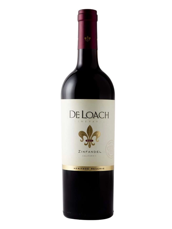 rượu vang deloach heritage reserve zinfandel