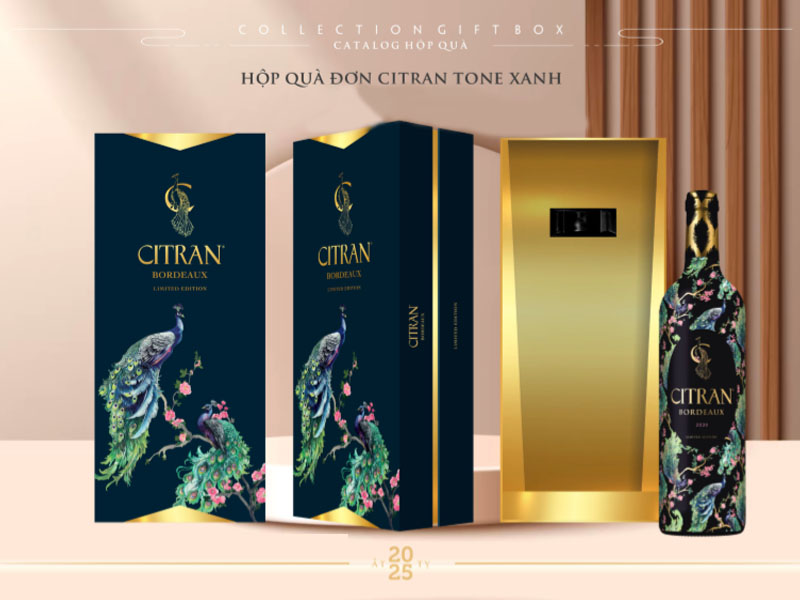 rượu vang pháp chateau citran bordeaux aop 2020 limited edition 