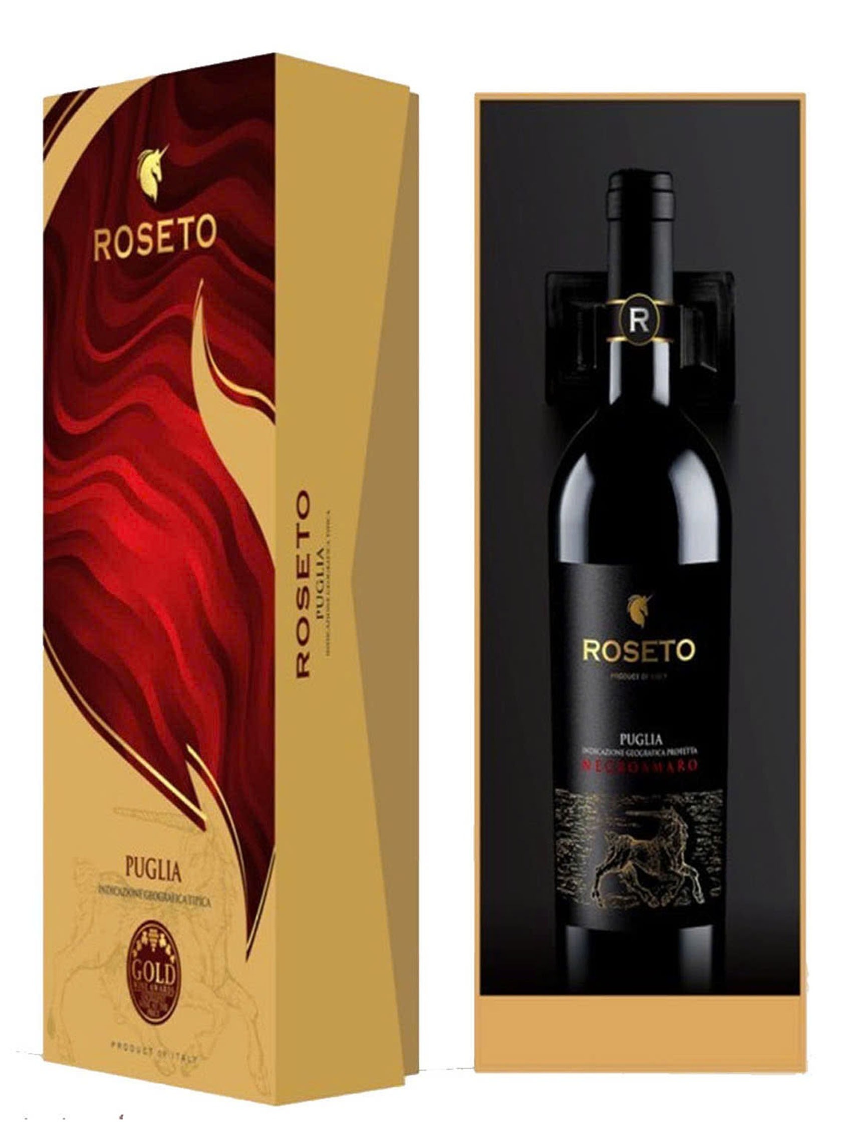 rượu vang roseto negroamaro puglia