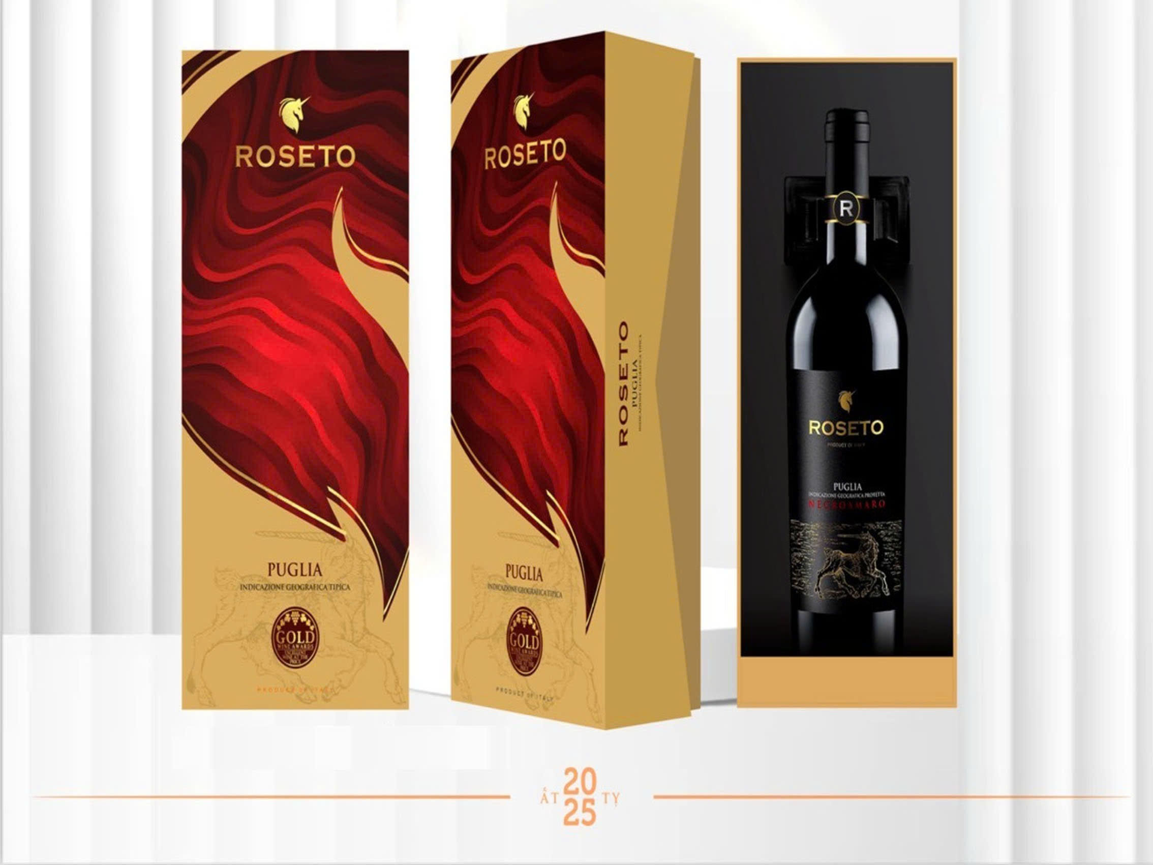 rượu vang roseto negroamaro puglia