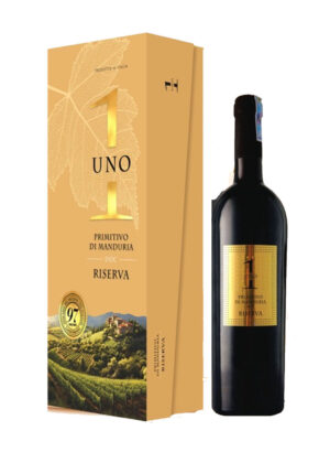 rượu vang uno 1 primitivo di manduria riserva