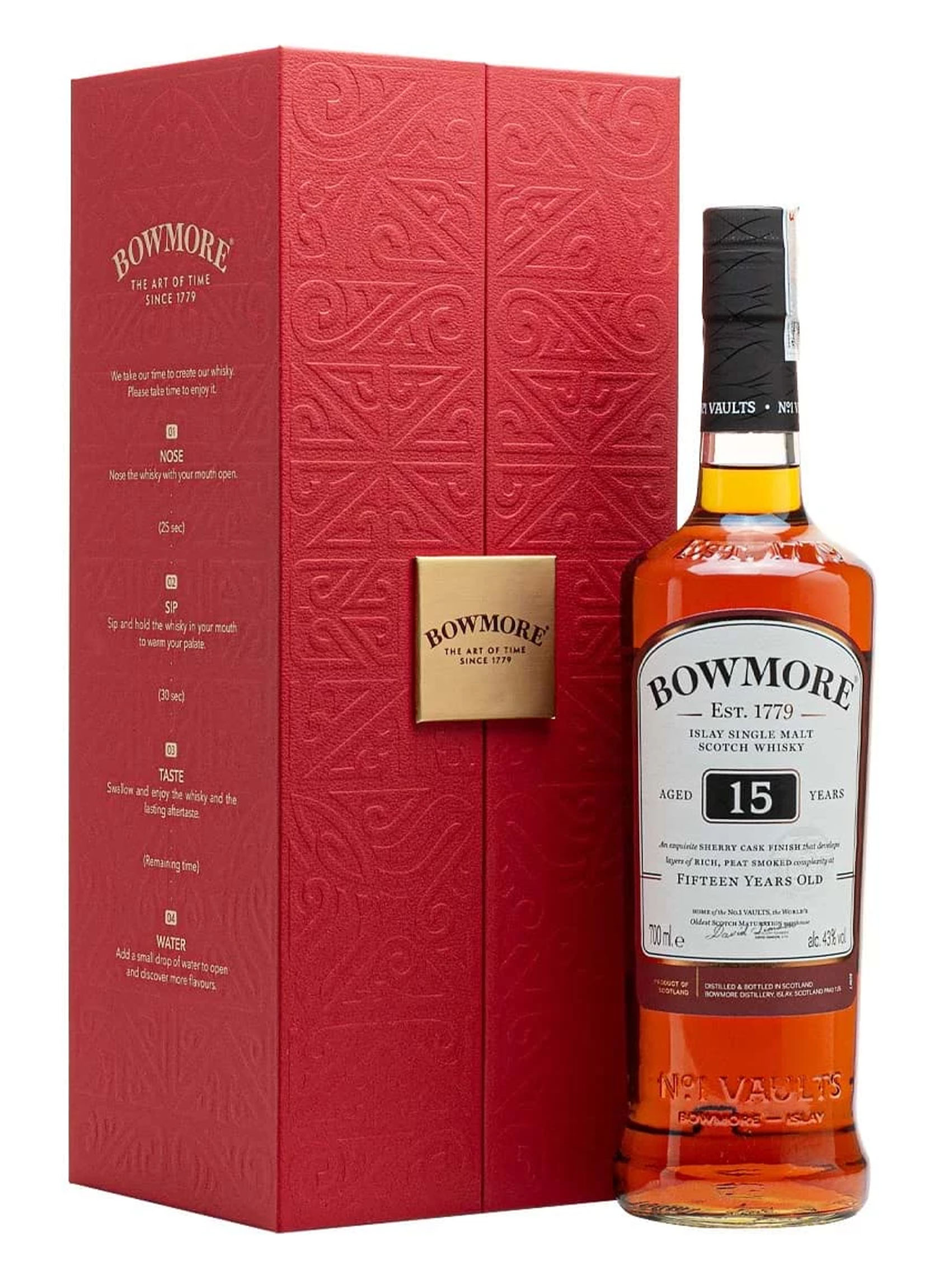 rượu whisky bowmore 15 năm