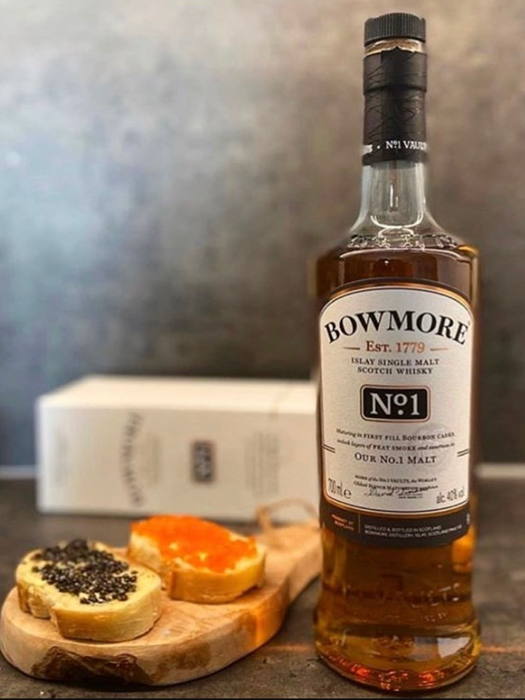 rượu whisky bowmore no.1