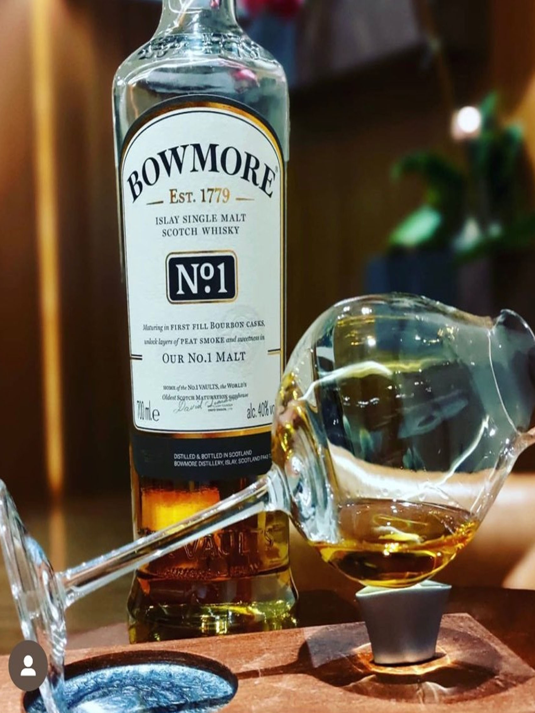 rượu whisky bowmore no.1