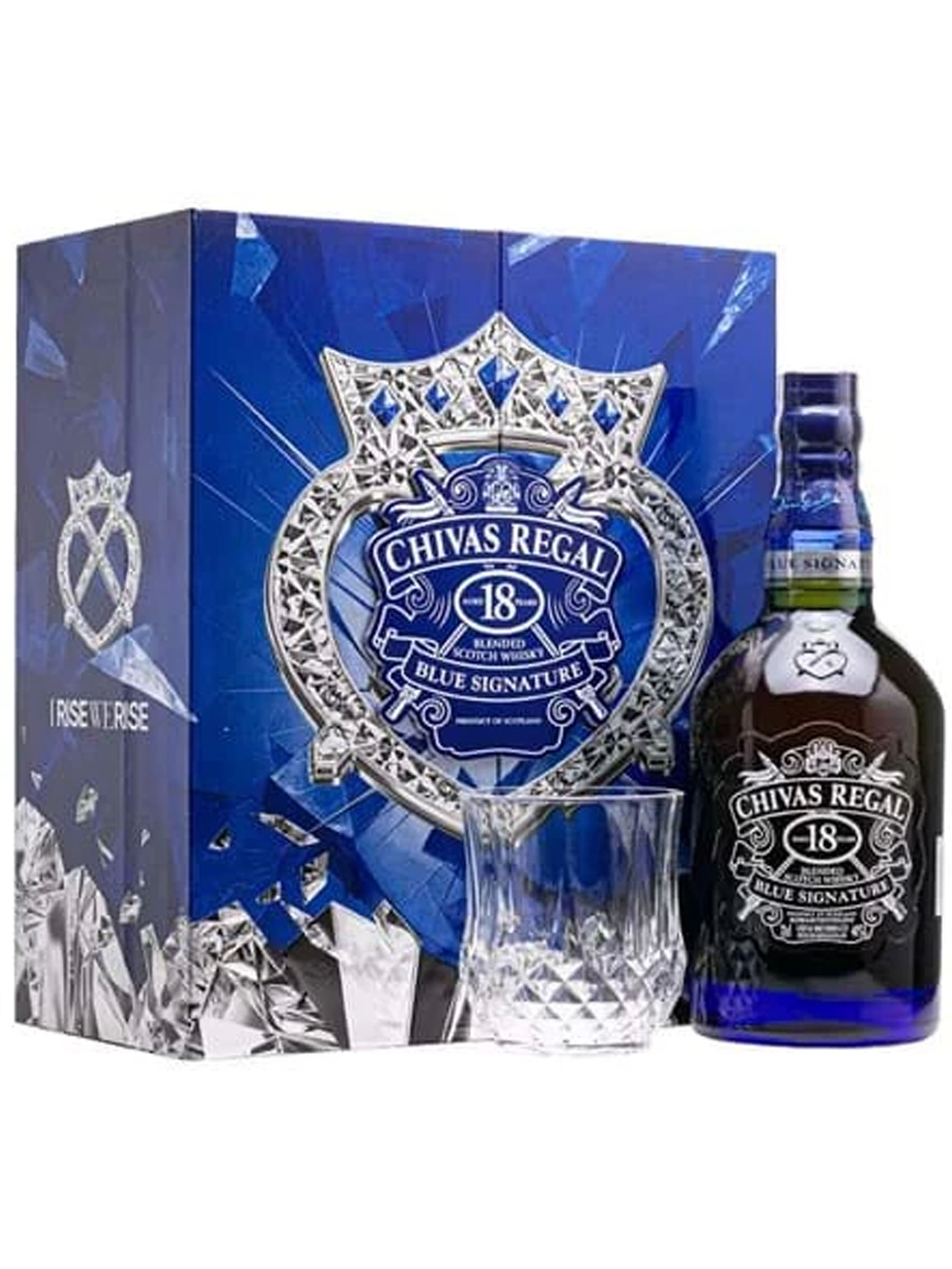 rượu whisky chivas 18 năm blue