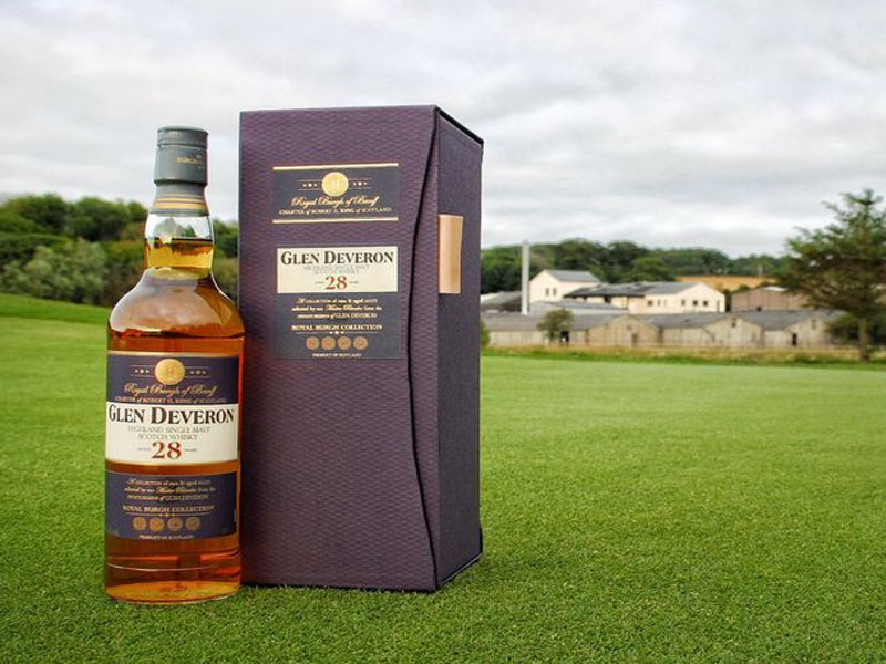 rượu whisky glen deveron 28 year old royal burgh collection