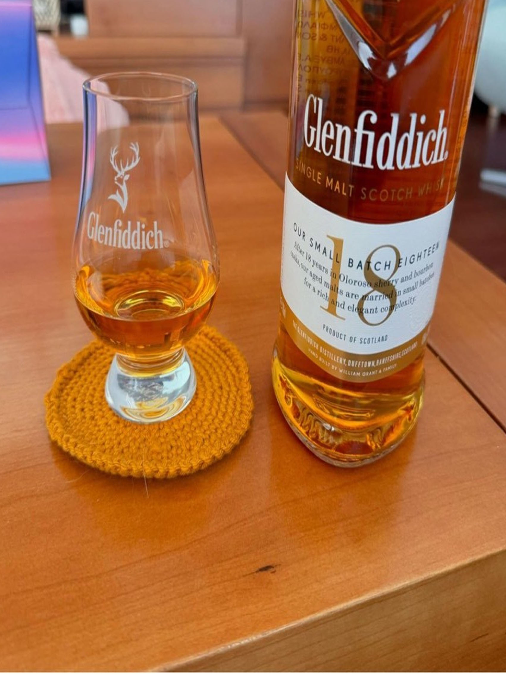 rượu whisky glenfiddich 18 năm