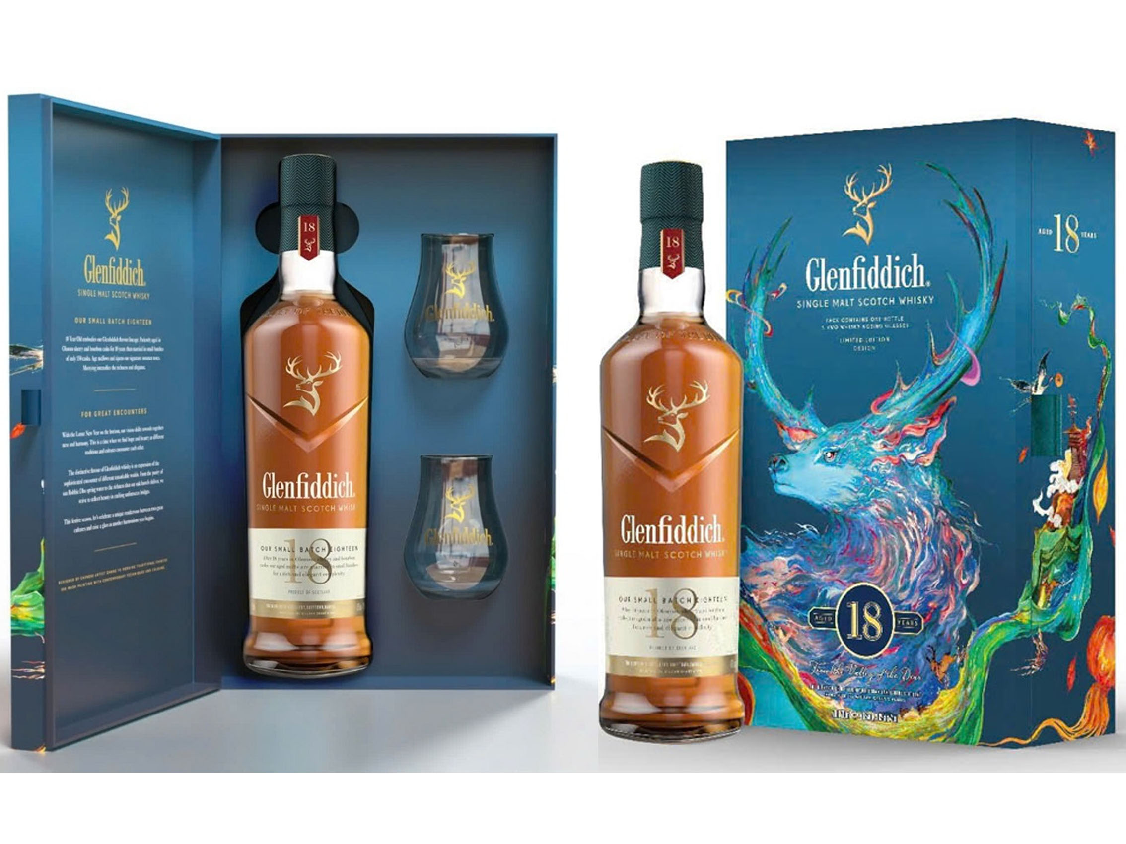 rượu whisky glenfiddich 18 năm