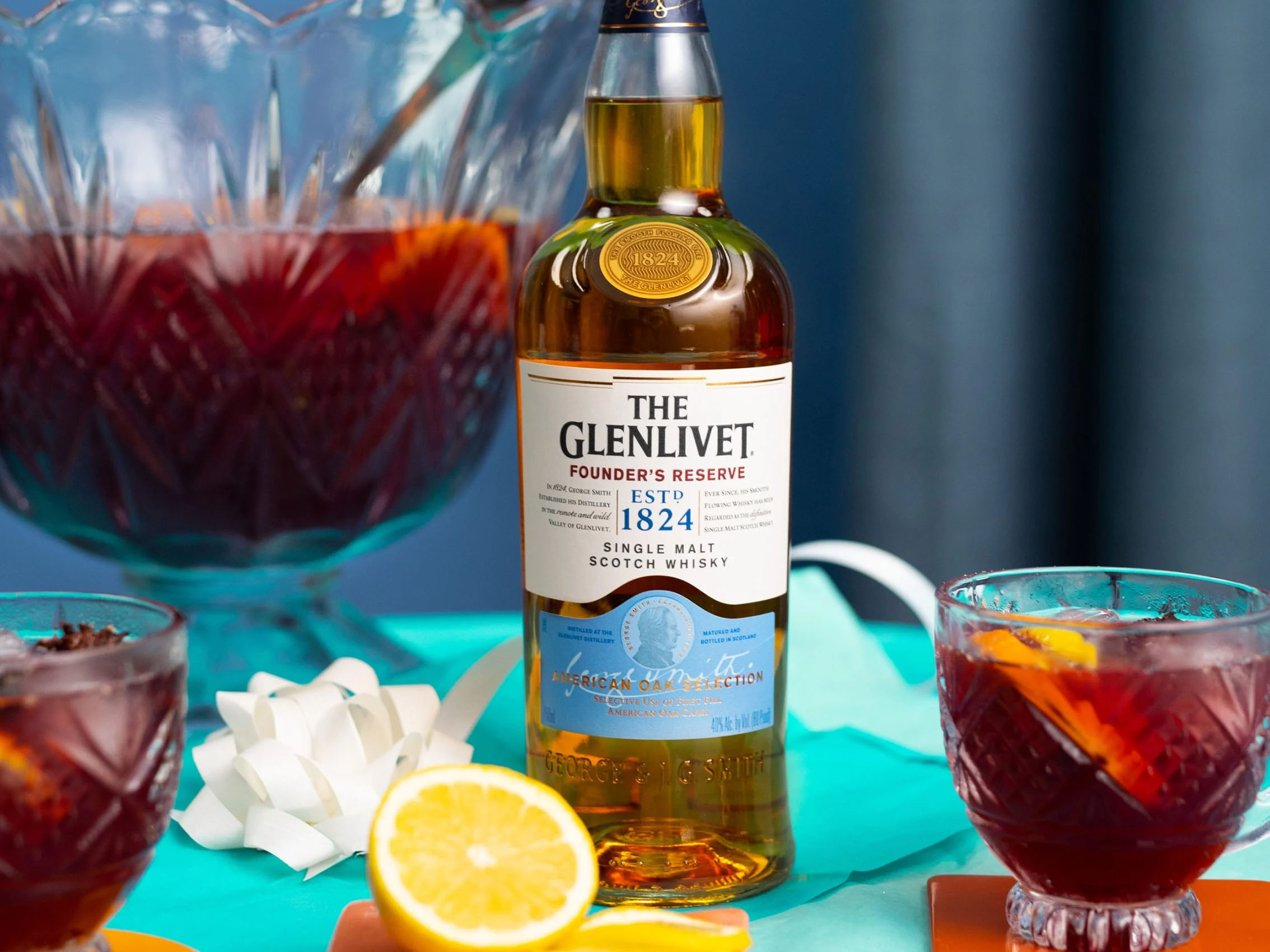 rượu whisky glenlivet founder's reserve