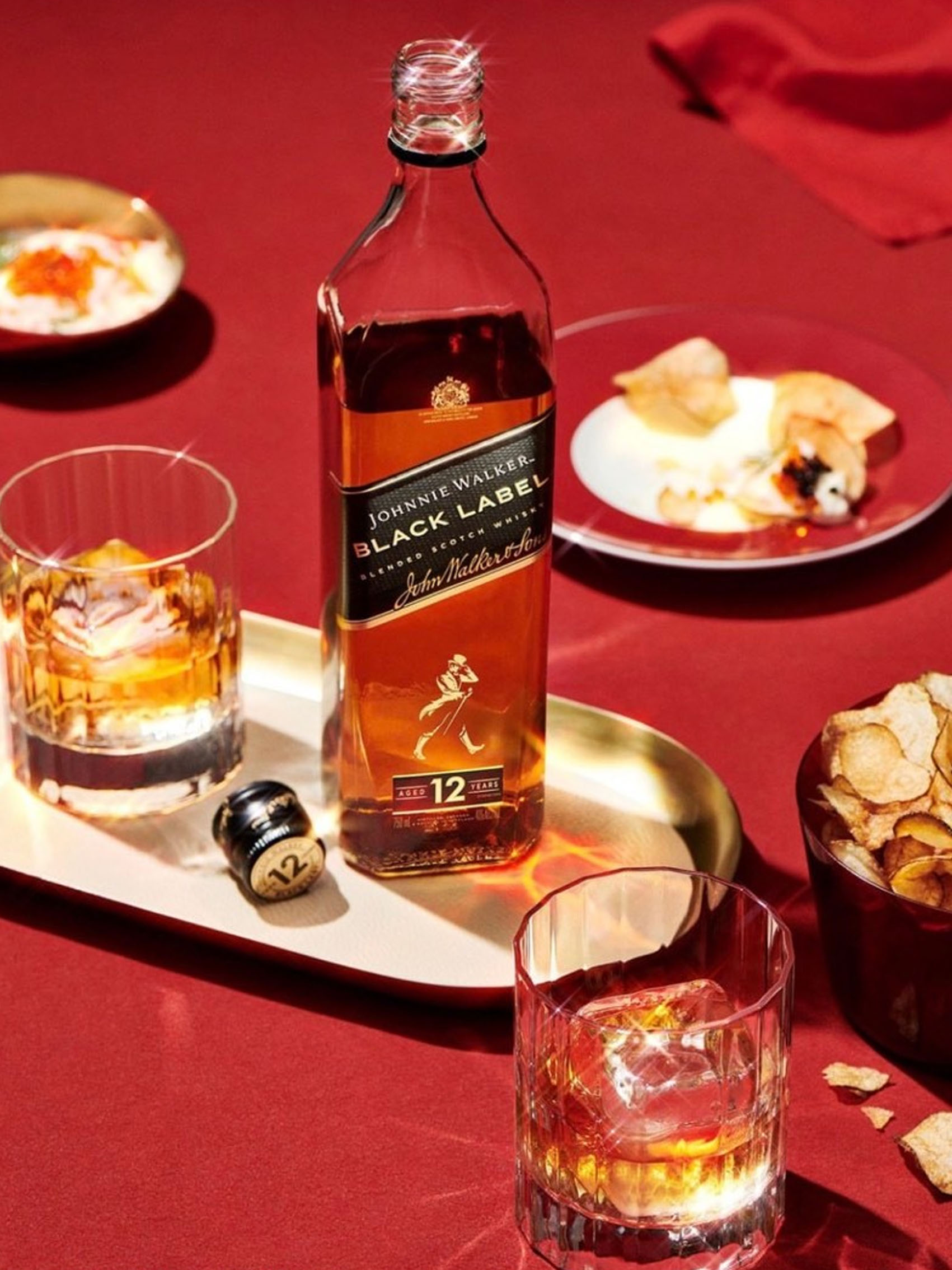 rượu whisky johnnie walker black label