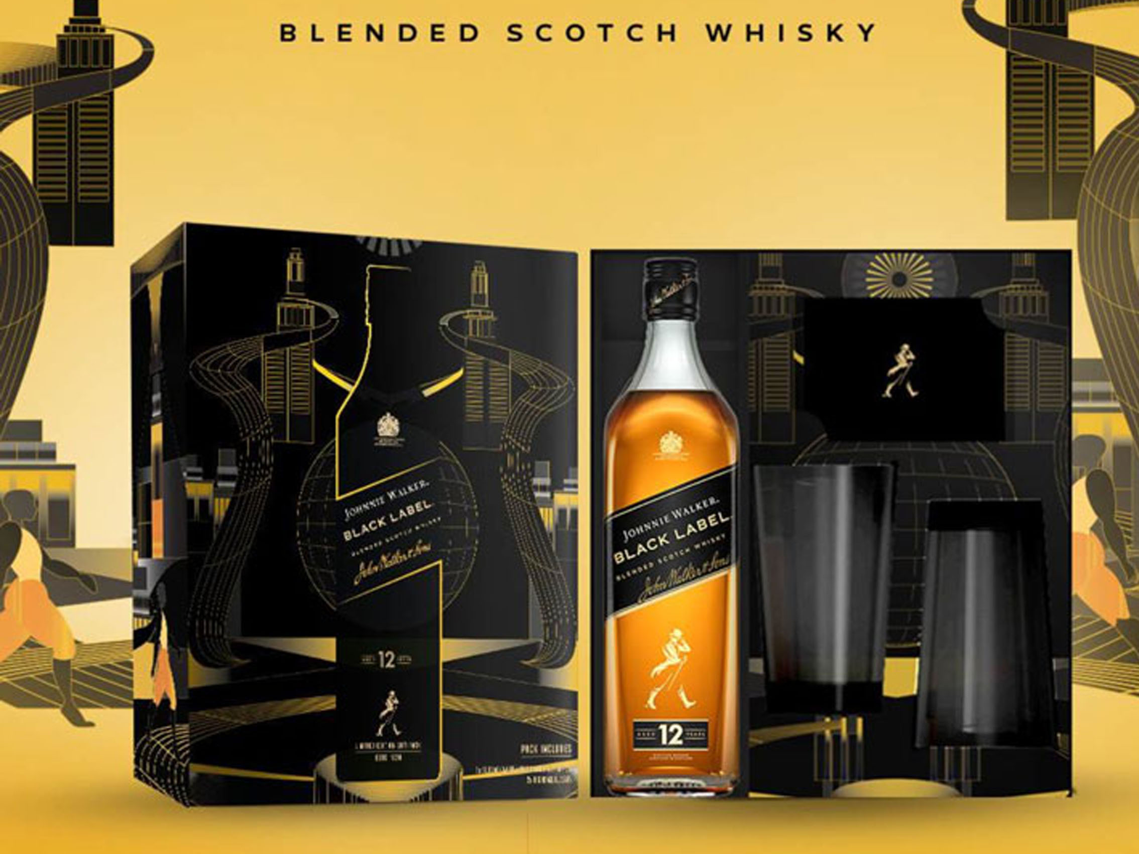 rượu whisky johnnie walker black label