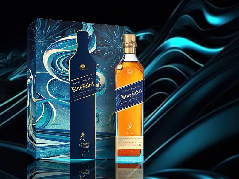 rượu whisky johnnie walker blue label - hộp quà tết 2024