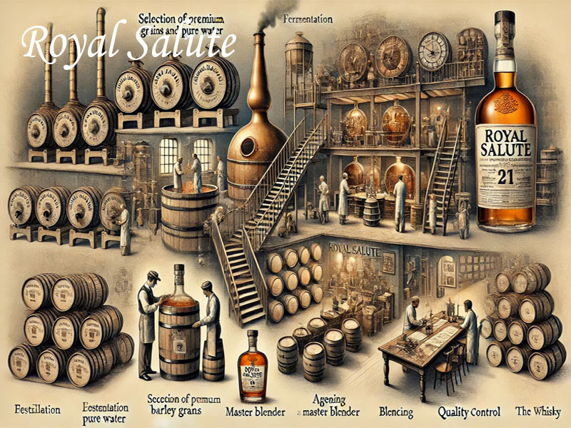 rượu whisky royal salute 21 years old harris reed edition