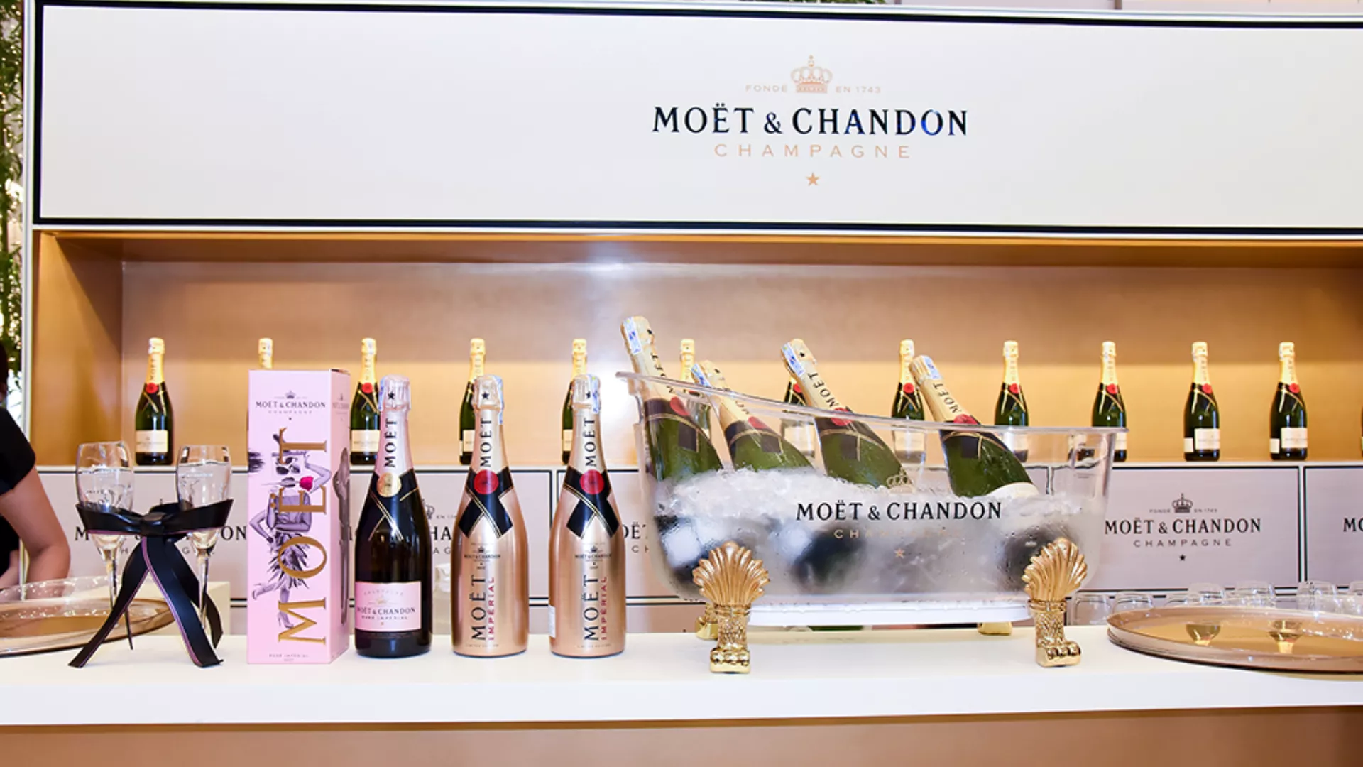 Đa dạng các dòng rượu vang thương hiệu Moët Chandon