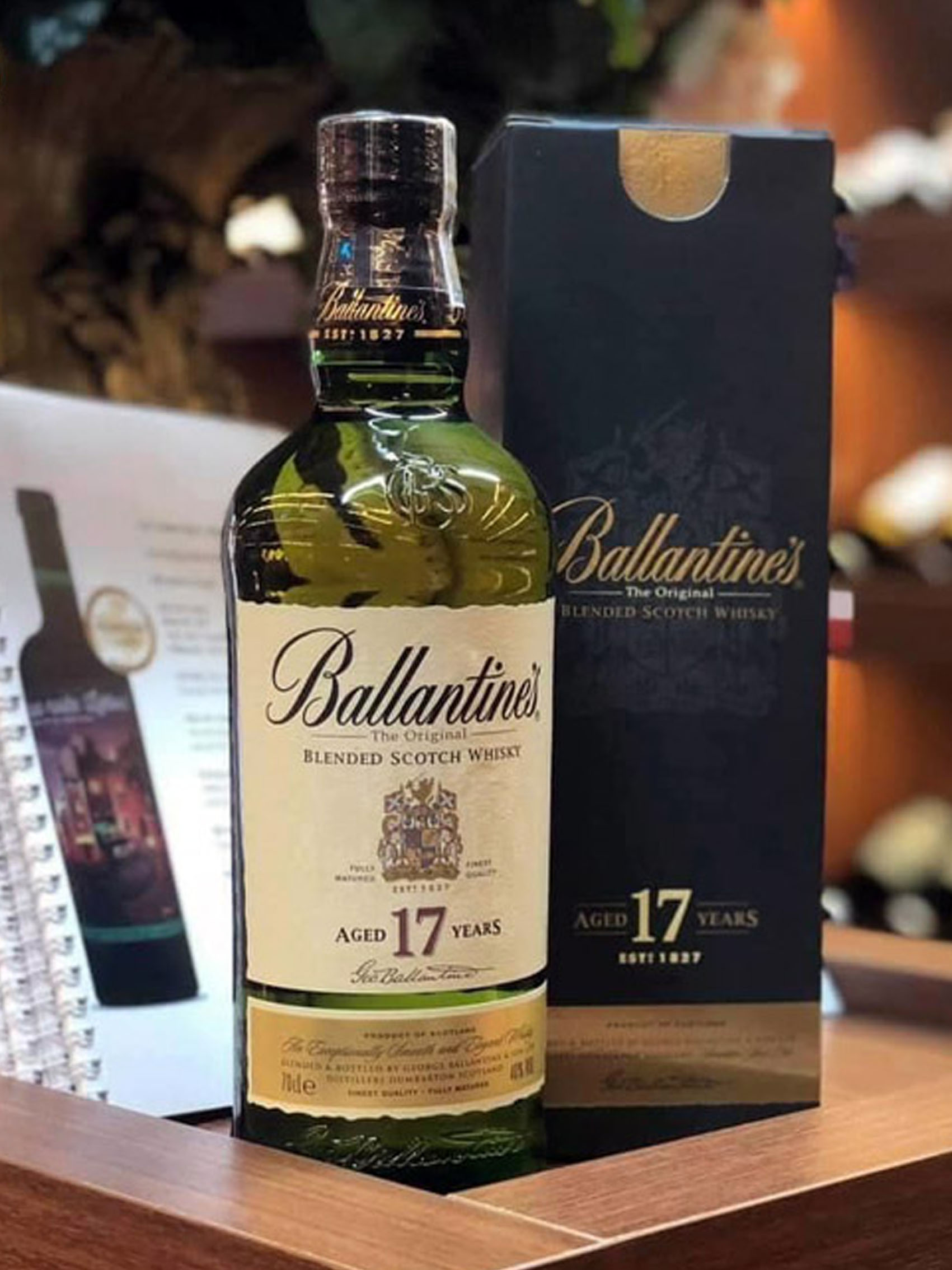 rượu ballantine’s 17 year old (quà tết 2025)