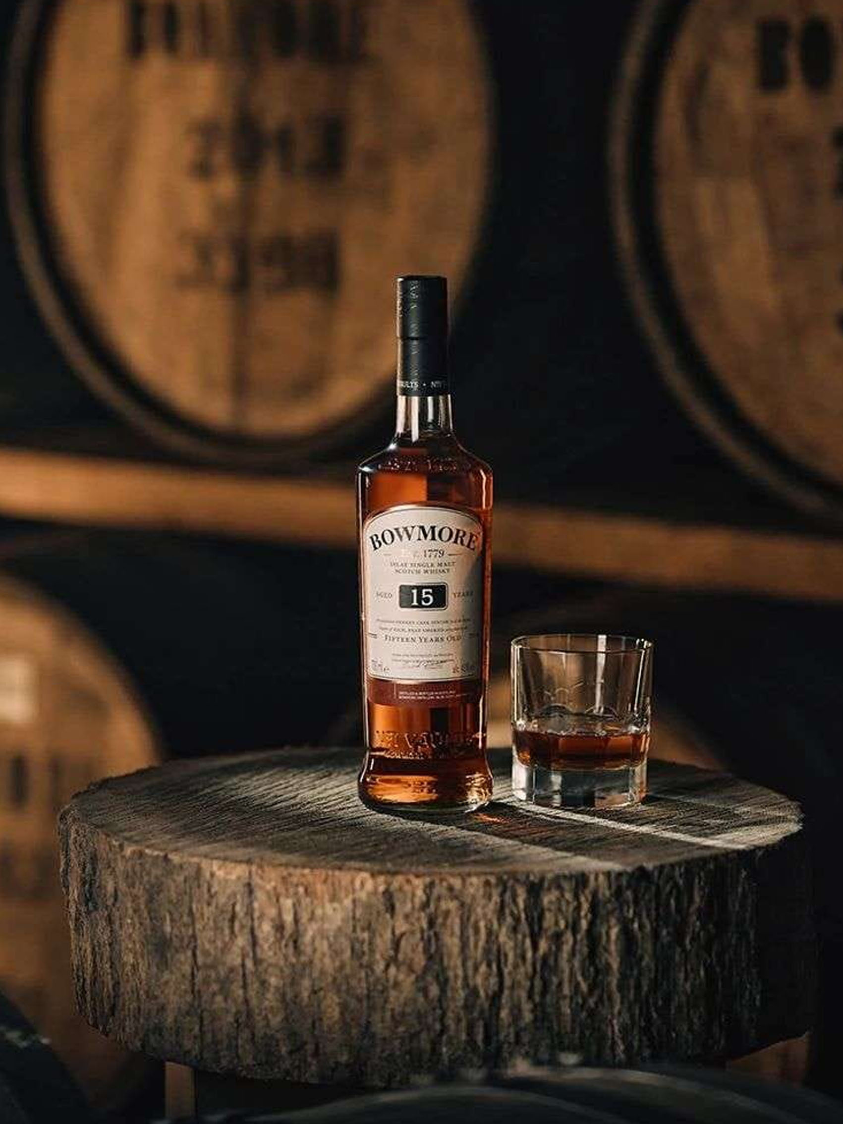 rượu bowmore 15 year old (quà tết 2025)