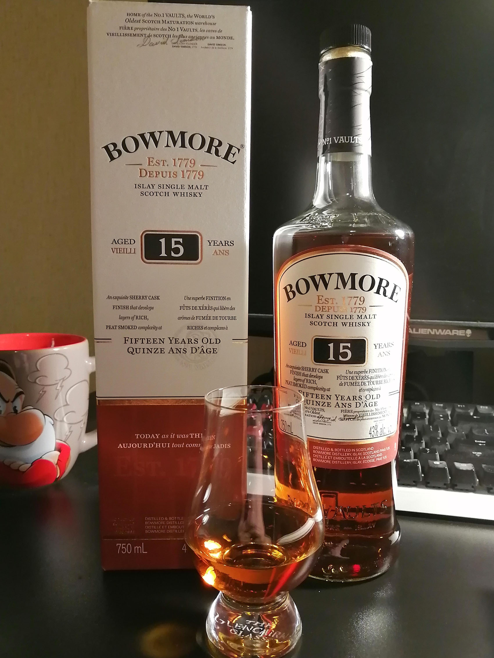 rượu bowmore 15 year old (quà tết 2025