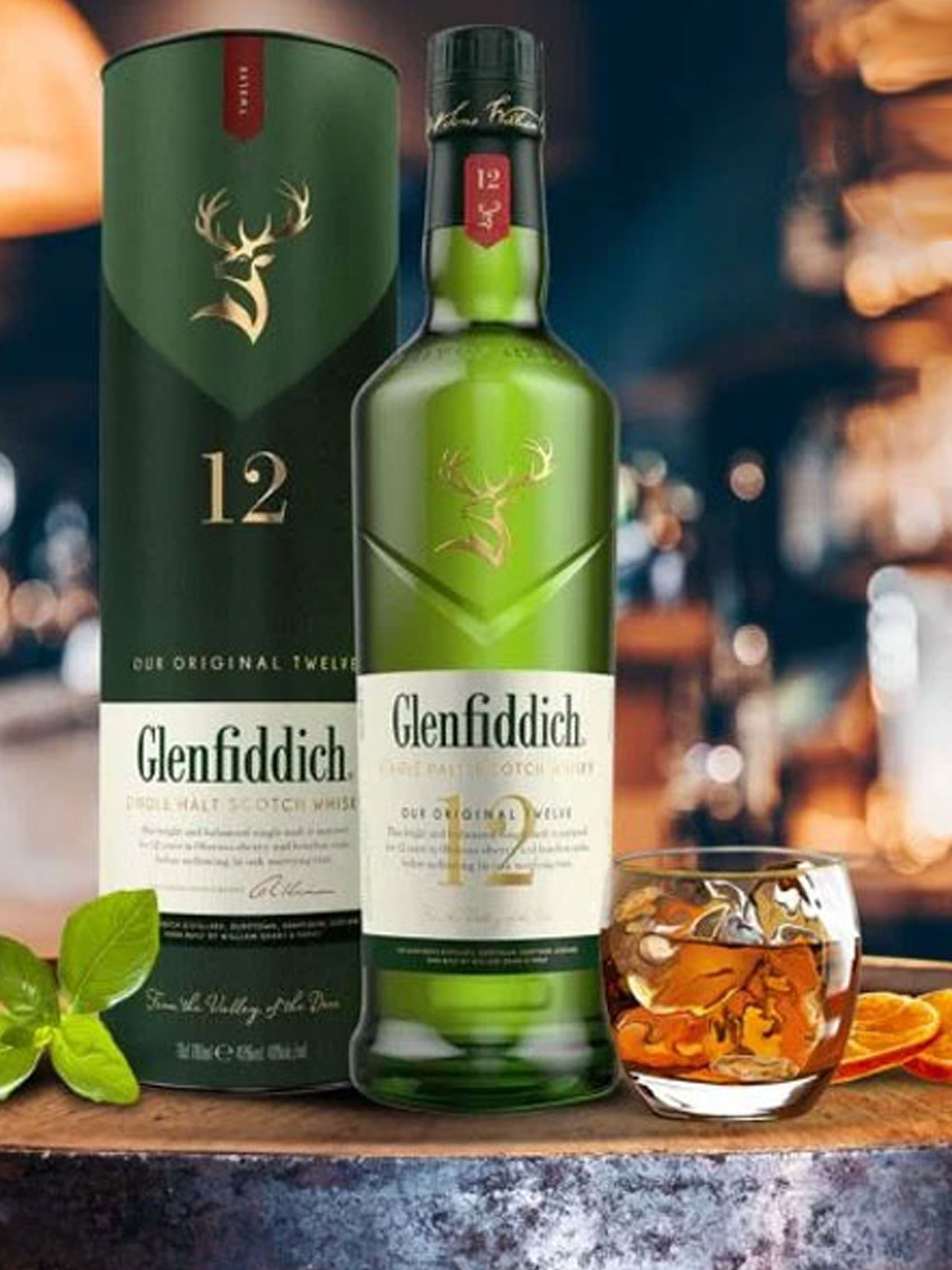 rượu glenfiddich 12 năm (quà tết 2025)